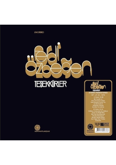 Ferdi Özbeğen - Teşekkürler Plak
