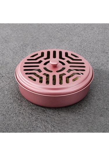 Suntek Sivrisinek Bobin Kutusu Tutucu Kapaklı Kamp Dış Mekan Pembe