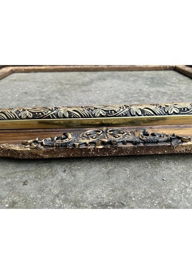 Dekoratif İşlemeli Ahşap Çerçeve 95x75cm 011