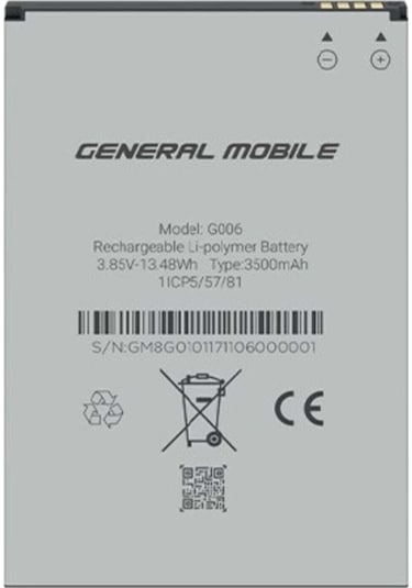 Gm8 Go Gm9 Go 3500mah  Batarya Pil