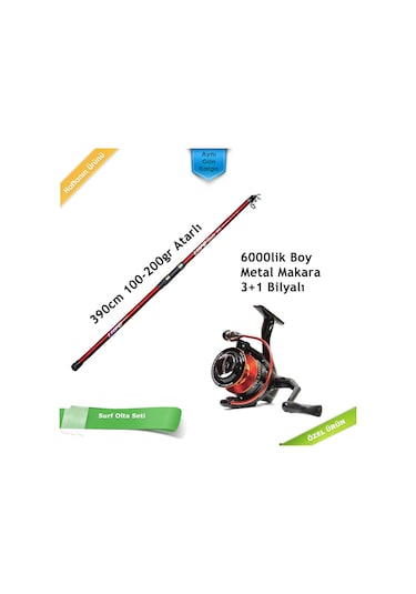 Öz-ser Av Teleskobik Surf Set 006