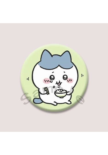 Sevimli Chiikawa Rozeti Karikatür Animasyon Periferik Yaka Iğneler Teneke Yuvarlak 50mm Style 11 50mm Çok Renkli