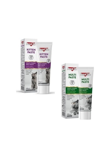 Yavru Ve Yetişkin Kedi Vitamin Seti - Büyüme Desteği Ve Kitten & Multi