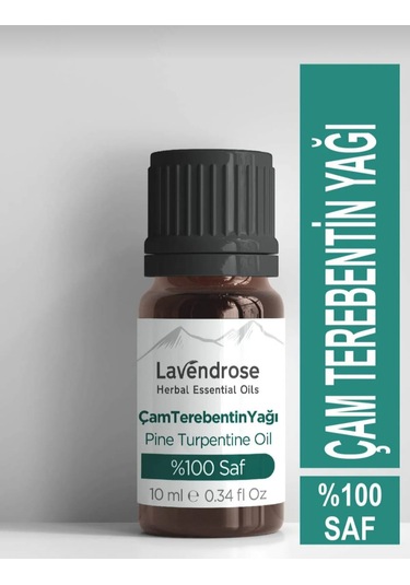 Lavendrose Çam Terebentin Yağı %100 Saf Bitkisel Aromaterapi