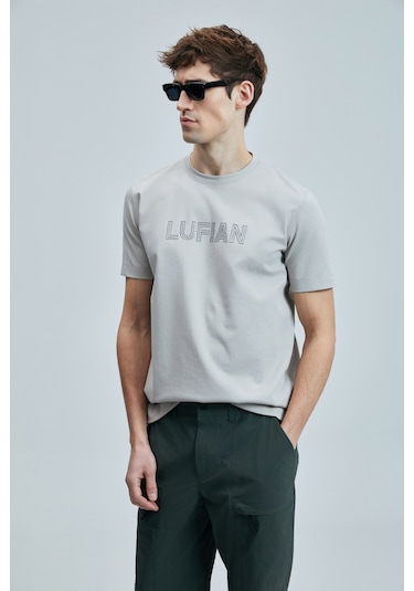 Lufian Thınk Modern Grafik T- Shirt Taş Taş 111020240100190 Taş Lufian Thınk Modern Grafik T- Shirt Taş Taş 111020240100190 Taş