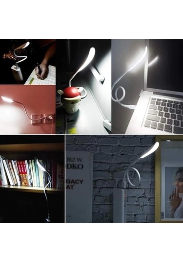 Powermaster Pm-24560 14 Ledli Beyaz Esnek Usb Led Lamba 3 Kademeli Çok Renkli