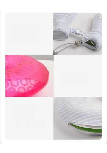 Yystore Sıcak Ve Soğuk Kullanım İçin U Şeklinde Sıcak Su Şişesi Mavi