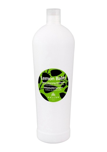 Kallos Cosmetics Lemon Balm Yağlı Saçlar için Şampuan 1 L