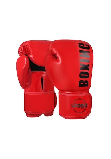Artfulabode Yetişkin Ve Spor Skycıty Renk Kırmızı Kırmızı Eldiveni Çocuk Boks 10oz Fl Kırmızı