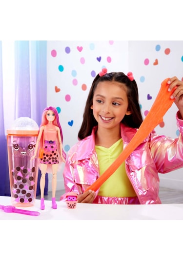 Barbie Pop Reveal Boba Series - Mango Mochi HTJ22