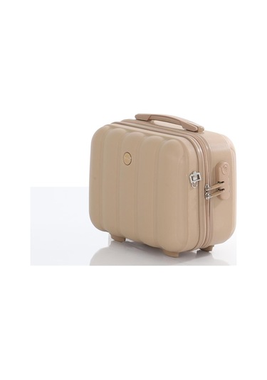 Mçs Polipropilen 3lü Valiz Seti Büyük & Orta & Makyaj V305 S21yy1000078-set 00026 Şampanya
