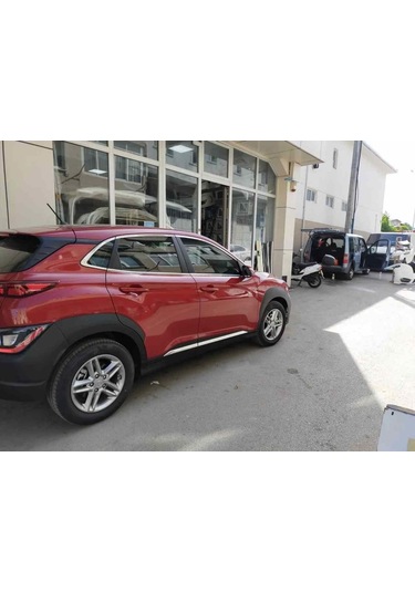 Hyundai Kona Cam Çerçeve Kromu Komple Nikelaj Seti 2018+ Sonrası