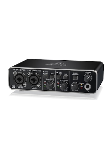 Behringer Umc202Hd Midas Pre.2X2. 24 Bit / 192 Khz Usb Ses Kartı