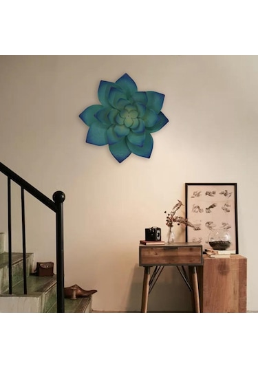 Homyl Demir Etli Duvar Dekoru 3d Ev Yatak Odası Oturma Heykel 36.3cm