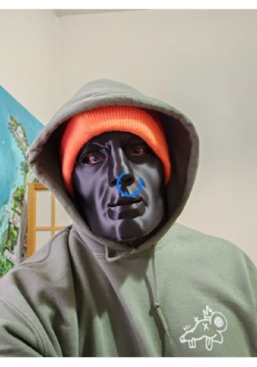 Sade Görünümlü Hızlı Maske