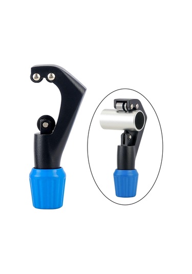 Suntek Bisiklet Ön Çatal Tüp Kesici Çelik Bisiklet Kafa Siyah