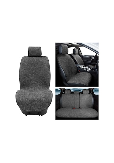 Liangmei Seametal Keten Araba Koltuğu Kapağı Nefes Alabilir