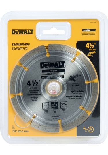 Dewalt Dw47452hp 115mm Segmanlı Elmas Disk