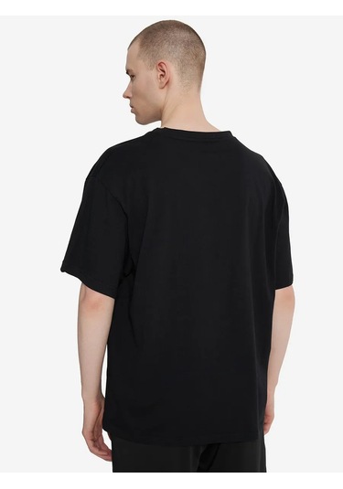 Lotto Uno Erkek Oversize Tişört 363298462 Siyah