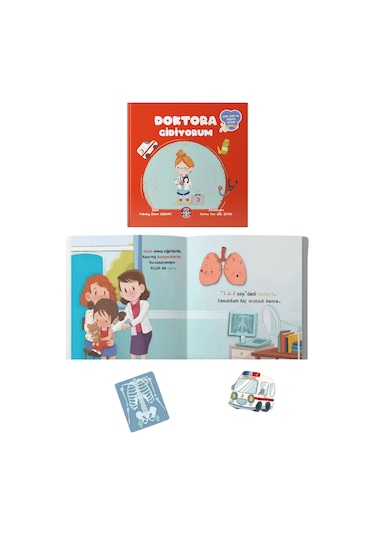 Doktora Gidiyorum Cırtlı Etkinlik Kitabı