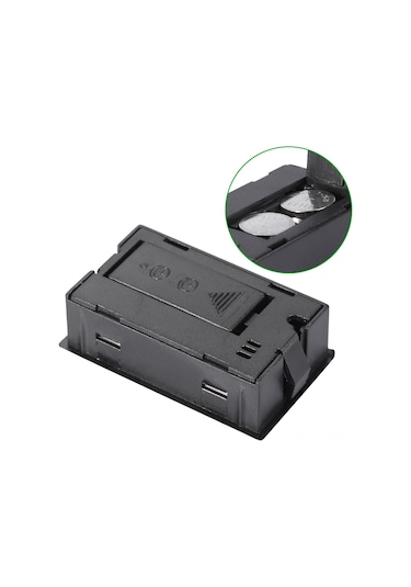 Youmex Küçük Boylu Siyah Dijital Lcd Oda Sicaklık Ve Nem Ölçer - Ev, Ofis, Serada Doğru Okuma, Sağlık İzleme