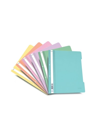 Exxo Pastel Telli Dosya 50'li Paket Lavanta