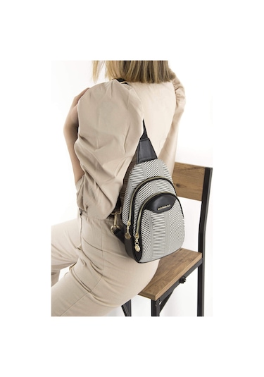 Silver Polo Kadın Bel Çanta 959 Siyah