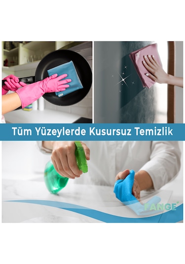 24 Adet Fange Solvion Pro Temizlik Bezi, Büyük Boy 50 X 70, Yeni