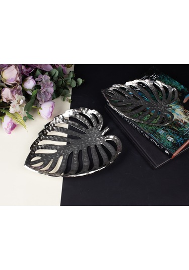 Veron 2lı Tabak Setı Krom 32x27x4 Cm 2 Adet