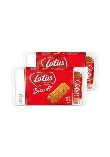 Biscoff Karamelize Bisküvi Snack 124 G X2