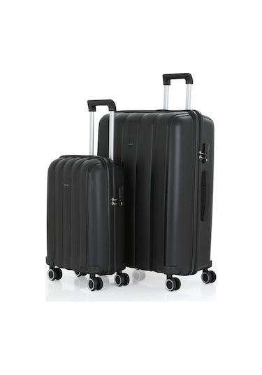 Mçs Polipropilen 2li Valiz Seti Büyük & Kabin V305 S21yy1000077-set 00001 Siyah