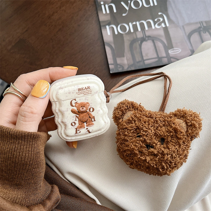 Airpods Pro3 Oyuncak Ayı İçin Bluetooth Kulaklık Kılıfı Diğer