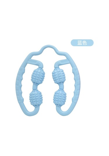 Halka Şeklindeki Bacak Kelepçeleri Makaralı Kas Gevşeme Masajı 2m98cv Mavi