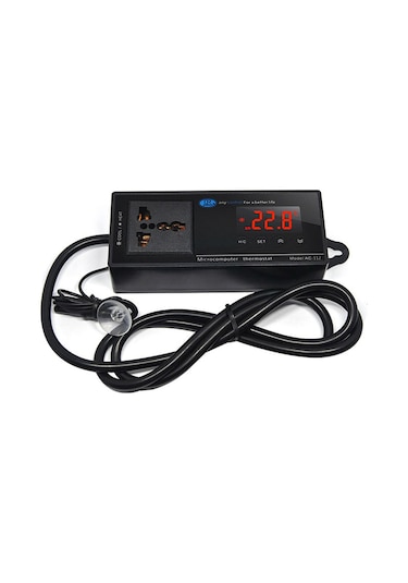 Gajeena Su Geçirmez Akvaryum Sıcaklık Kontrol Cihazı - Renkli Lcd Ekran, Isıtma Ve Soğutma Fonksiyonlu Ac-112 Model