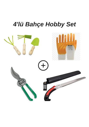 İzeltaş Eltos Bahçe & Hobby Seti 4'lü