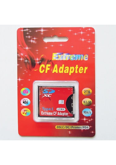 Reedark Cf Type I Kart Adaptörü: Sd/sdhc/sdxc Wıfı Destekli, Yüksek Hızlı 133x Dslr Fotoğraf Makinesi Bellek Kartı Konvertörü