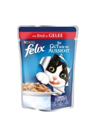Sığır Etli Yaş Kedi Maması 85gr