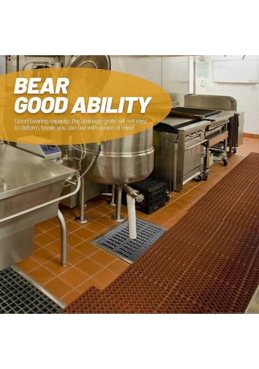 Mutfak Kanalizasyonu İçin Plastik Drenaj Izgarası, Kanal Izgara Kapağı Diğer