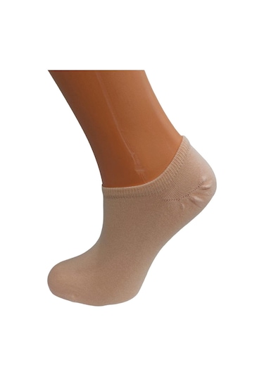 3'lü Kaliteli Modal Patik Kadın Çorap-çok Renkli Çok Renkli