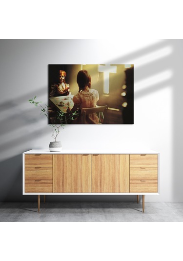 Cakasepetim Annabelle 2 Korku Karakteri Ahşap Mdf Tablo