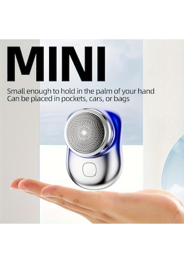 Erkekler İçin Elektrikli Tıraş Makinesi Mini Traş Makineleri Taşınabilir Elektrikli Tıraş M Ev, Dış Mekan, Tıraş Makinesi 56515036