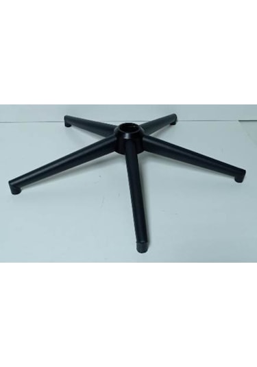 Fullreyon Full Reyon Metal Siyah Konik Yıldız Ayak Lüx Ofis Koltuğu Ayağı