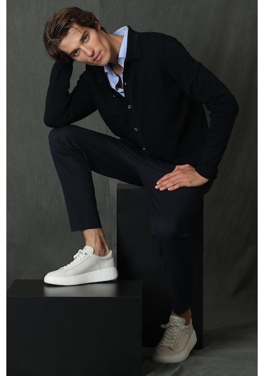 Lufian Orka Erkek Kazak Lacivert 112090099100200 Lacivert