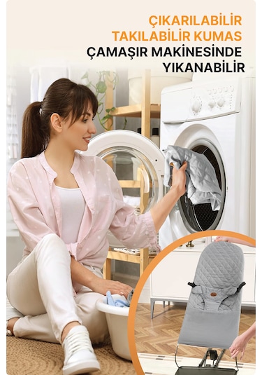 Livenzi Mobibaby Anakucağı Cotton Deluxe - Gri