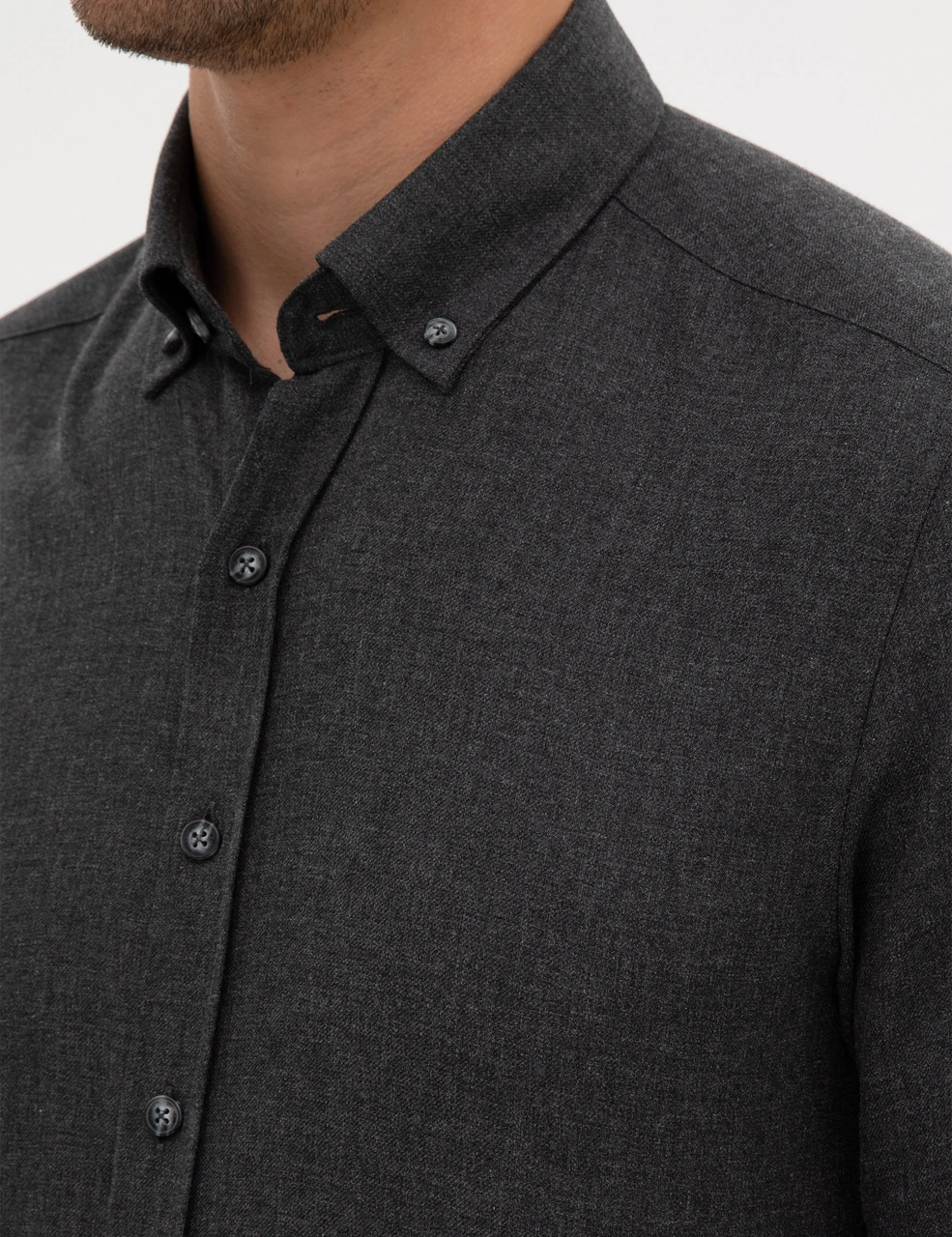 Pierre Cardin Erkek Antrasit Gömlek Desenli 50316751-vr006 Antrasit