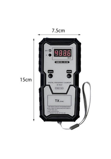 Suntek Araba Uzaktan Kumanda Kızılötesi Frekans Test Cihazı