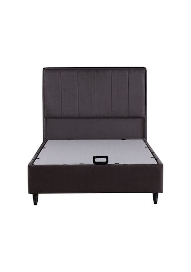 Kilim Mobilya Royal Plus Sandıklı Baza Başlık Seti Antrasit 90 X 190