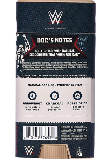 Dr.squatch Stone Cold Stunner Alüminyumsuz Stick Deodorant 75gr