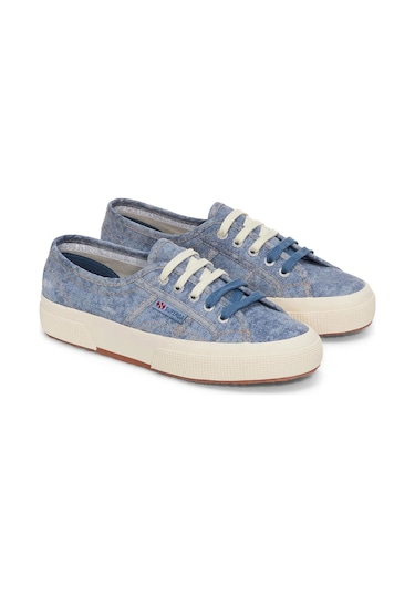 Superga 2750 Cotton Denım Destroyed Renkli Çok Renkli