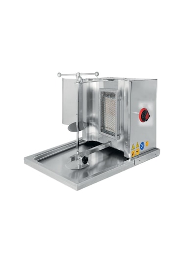 Csa İnox Karacasanendüstriyel Doğalgazlı 1 Radyanlı Döner Ocağı Makinesi Krcs.sdog.1